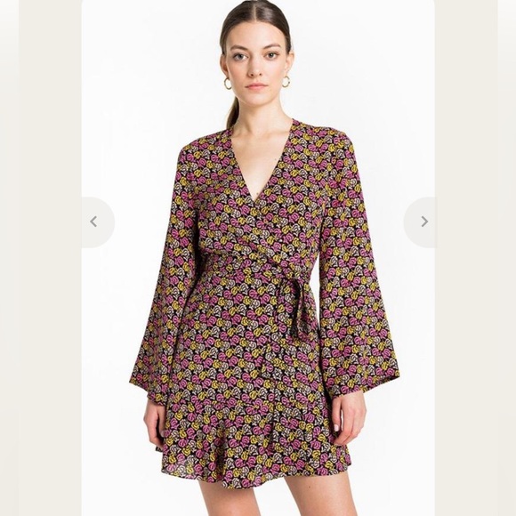 ALC mini  floral dress - Picture 1 of 7